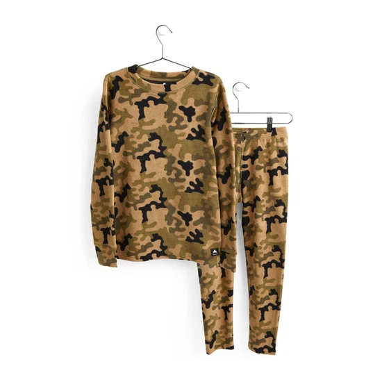 Dziecięca Bielizna Aktywna Burton Fleece Set (Martini Olive Terra Camo) FW22_4 thumbnail
