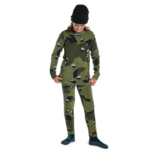 Dziecięca Bielizna Aktywna Burton Fleece Set (Forest Moss Cookie Camo) FW24_2 thumbnail