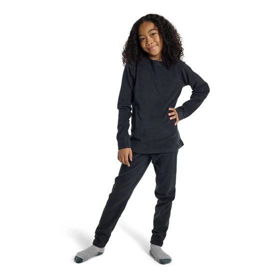 Dziecięca Bielizna Aktywna Burton Fleece Set (True Black) FW26_1
