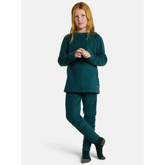 Dziecięca Bielizna Aktywna Burton Fleece Set (Deep Emerald) FW26_1