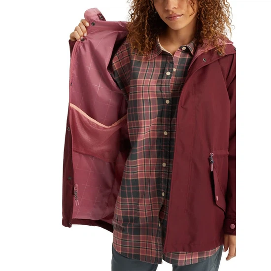 Damska Kurtka Przeciwdeszczowa Burton Sadie ( Port Royal/Dark Slate Crooked Kilim) SS20_5