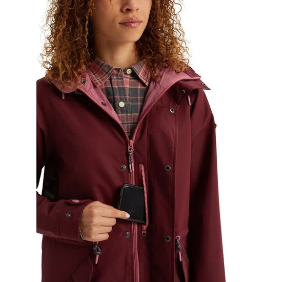 Damska Kurtka Przeciwdeszczowa Burton Sadie ( Port Royal/Dark Slate Crooked Kilim) SS20_8 thumbnail