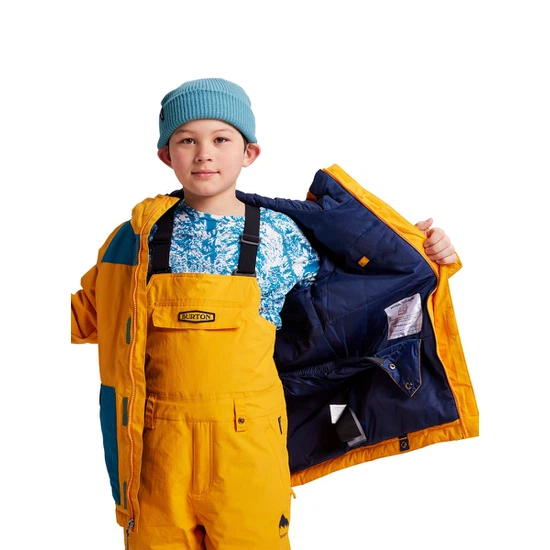 Chłopięca Kurtka Snowboardowa Burton Dugout (Cadmium Yellow) FW22_9 thumbnail