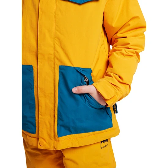 Chłopięca Kurtka Snowboardowa Burton Dugout (Cadmium Yellow) FW22_7