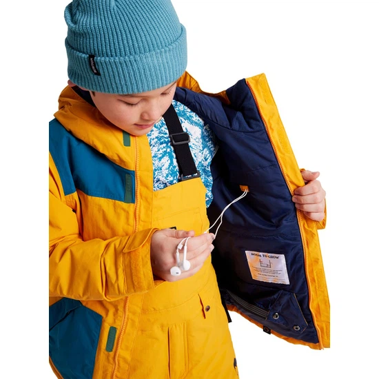 Chłopięca Kurtka Snowboardowa Burton Dugout (Cadmium Yellow) FW22_8 thumbnail