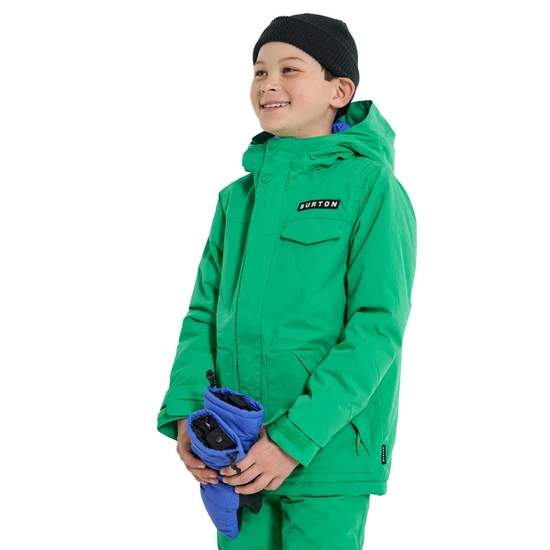 Chłopięca Kurtka Snowboardowa Burton Dugout (Clover Green) FW23_1 thumbnail