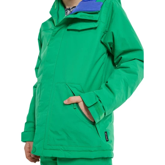 Chłopięca Kurtka Snowboardowa Burton Dugout (Clover Green) FW23_5 thumbnail