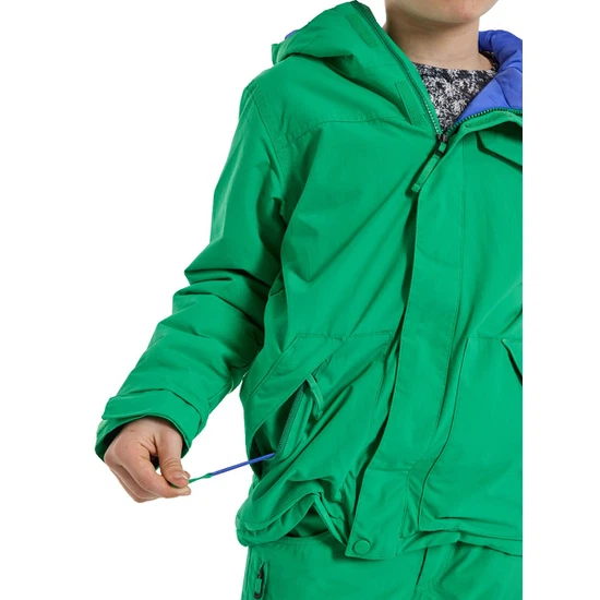 Chłopięca Kurtka Snowboardowa Burton Dugout (Clover Green) FW23_6 thumbnail