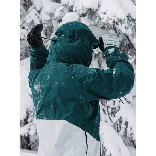 Kurtka Snowboardowa Burton AK GORE-TEX 2L Velocity Anorak (Deep Emerald/Gray Cloud) FW25_4