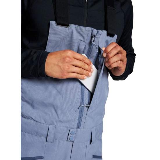 Spodnie Snowboardowe Burton Reserve Bib (Folkstone Gray) FW22_6