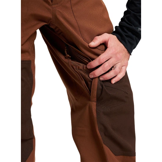 Spodnie Snowboardowe Burton Reserve Bib (Bison/Seal Brown) FW22_7 thumbnail