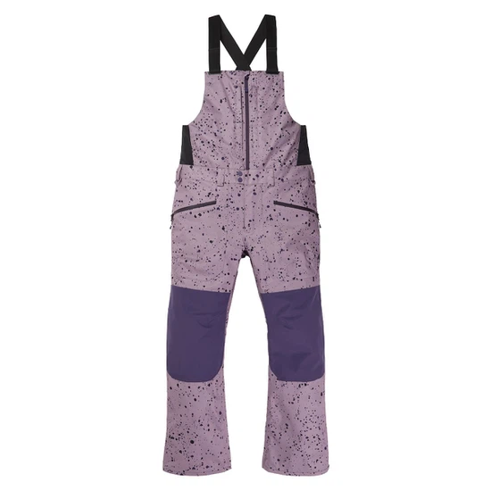 Spodnie Snowboardowe Burton Reserve Bib (Elderberry Spatter) FW23_8