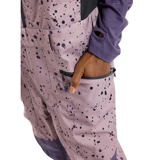 Spodnie Snowboardowe Burton Reserve Bib (Elderberry Spatter) FW23_5 thumbnail
