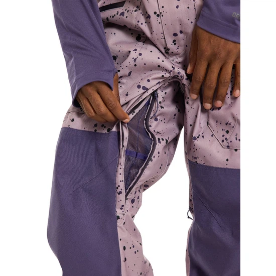 Spodnie Snowboardowe Burton Reserve Bib (Elderberry Spatter) FW23_6