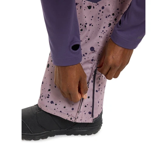 Spodnie Snowboardowe Burton Reserve Bib (Elderberry Spatter) FW23_7