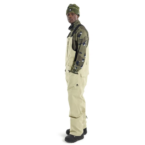 Spodnie Snowboardowe Burton Reserve Bib (Mushroom) FW24_2