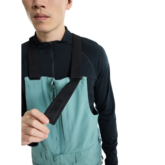 Spodnie Snowboardowe Burton Reserve Bib (Rock Lichen) FW24_5