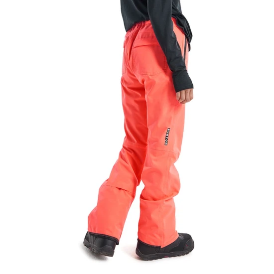 Damskie Spodnie Snowboardowe Burton Vida (Tetra Orange) FW23_2