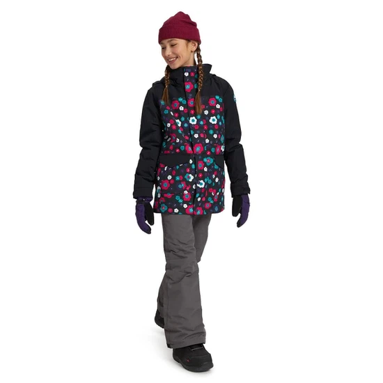 Dziewczęca Kurtka Snowboardowa Burton Elstar (Flower Power) FW21_3