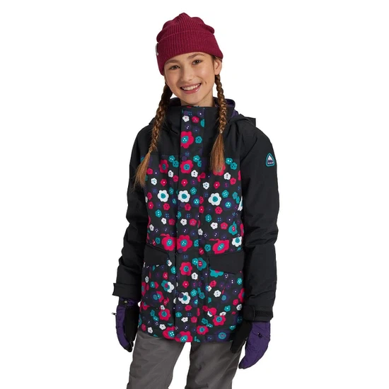Dziewczęca Kurtka Snowboardowa Burton Elstar (Flower Power) FW21_1