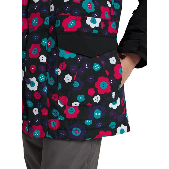 Dziewczęca Kurtka Snowboardowa Burton Elstar (Flower Power) FW21_8