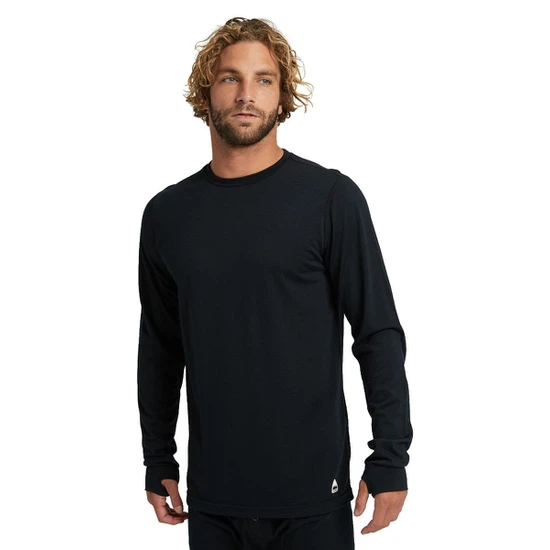Bielizna Aktywna Burton Midweight Crew (True Black) FW24_1 thumbnail