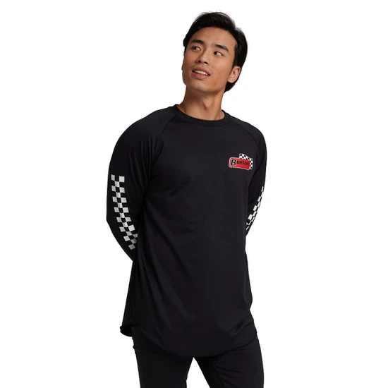 Bielizna Aktywna Burton Roadie Tech Tee (True Black) FW21_2 thumbnail