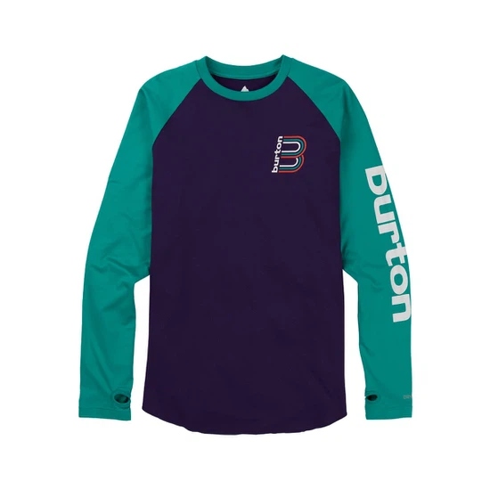 Bielizna Aktywna Burton Roadie Tech Tee (Parachute Purple/Dynasty Green) FW21_1