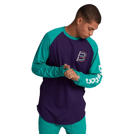 Bielizna Aktywna Burton Roadie Tech Tee (Parachute Purple/Dynasty Green) FW21_4 thumbnail