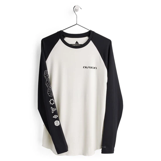 Bielizna Aktywna Burton Roadie Tech Tee (Stowe White/True Black) FW22_1 thumbnail