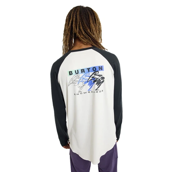 Bielizna Aktywna Burton Roadie Tech Tee (Stout White/True Black) FW23_2