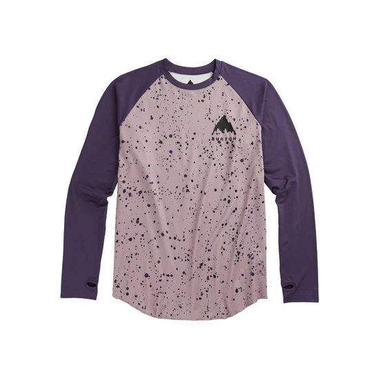 Bielizna Aktywna Burton Roadie Tech Tee (Elderberry Spatter/Violet Halo) FW23_4 thumbnail