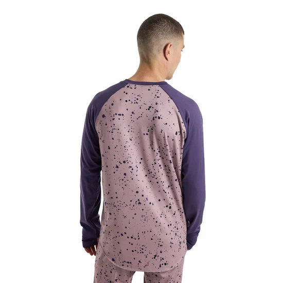 Bielizna Aktywna Burton Roadie Tech Tee (Elderberry Spatter/Violet Halo) FW23_2 thumbnail