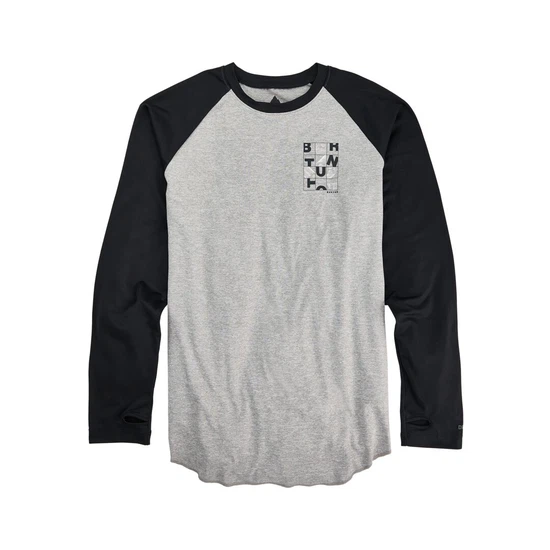 Bielizna Aktywna Burton Roadie Tech Tee (True Black/Gray Heather) FW24_4