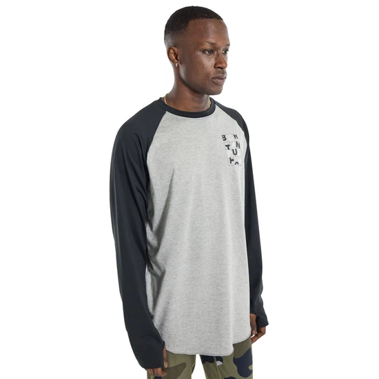 Bielizna Aktywna Burton Roadie Tech Tee (True Black/Gray Heather) FW24_1