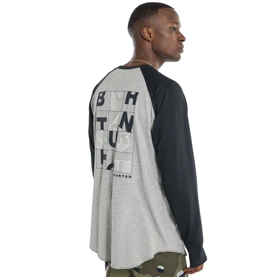 Bielizna Aktywna Burton Roadie Tech Tee (True Black/Gray Heather) FW24_2