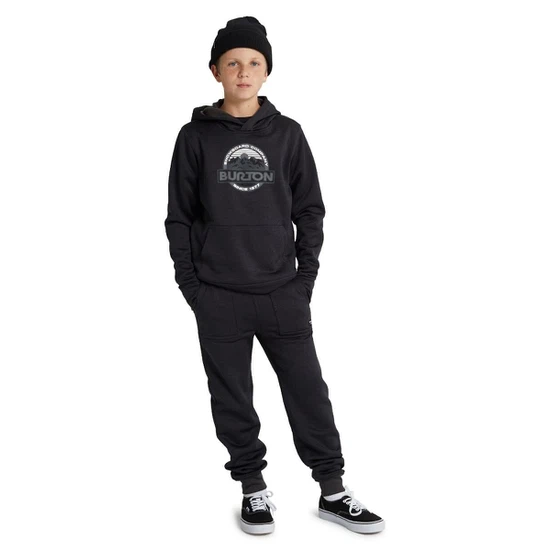 Dziecięca Bluza Aktywna Burton Oak PO (True Black Heather) FW21_2 thumbnail