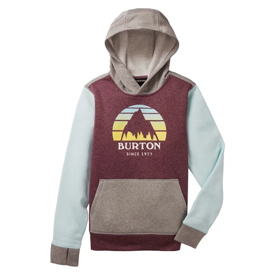 Dziecięca Bluza Aktywna Burton Oak PO (Dusk Purple Heather Multi) SS21_1