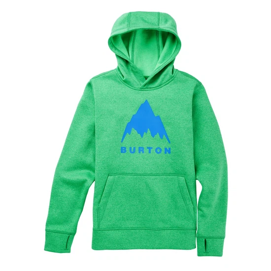 Dziecięca Bluza Aktywna Burton Oak PO (Clover Green Heather) FW23_1