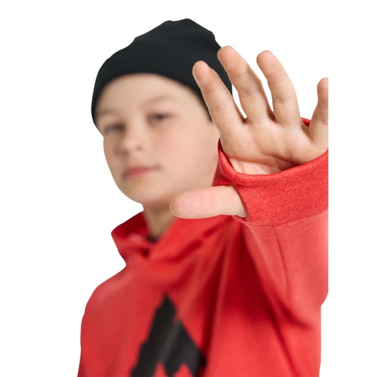 Dziecięca Bluza Aktywna Burton Oak PO (Tomato Heather) FW24_4 thumbnail