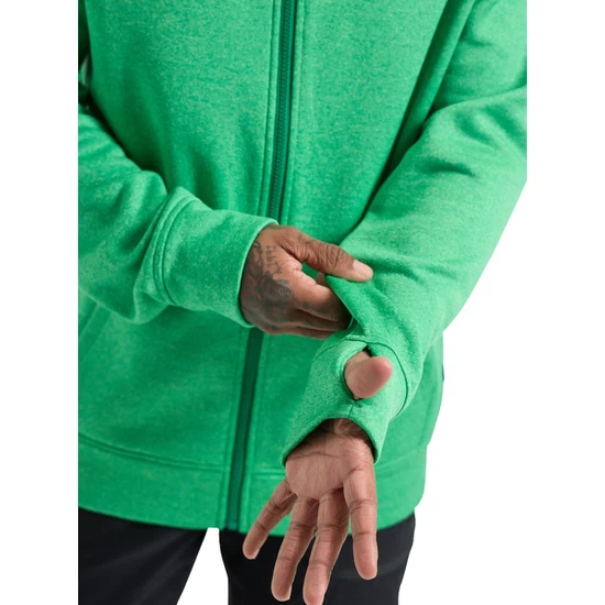 Bluza Aktywna Burton Oak FZ (Clover Green Heather) FW23_3 thumbnail