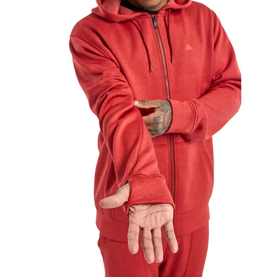 Bluza Aktywna Burton Oak FZ (Sun Dried Tomato Heather) FW23_3