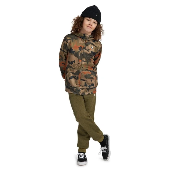 Dziecięca Bluza Aktywna Burton Oak FZ (Kelp Birch Camo) SS21_5 thumbnail