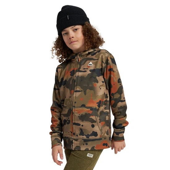 Dziecięca Bluza Aktywna Burton Oak FZ (Kelp Birch Camo) SS21_4 thumbnail