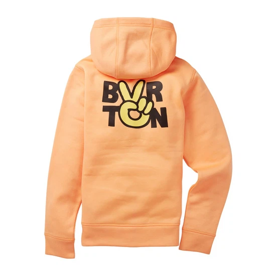Dziecięca Bluza Aktywna Burton Oak FZ (Papaya Heather) SS21_2