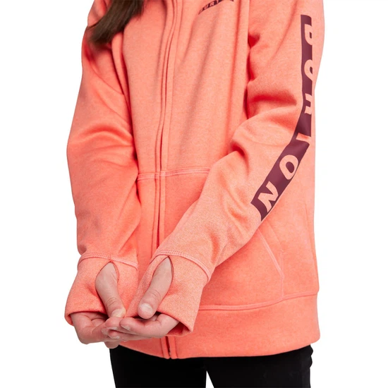 Dziecięca Bluza Aktywna Burton Oak FZ (Georgia Peach Heather) FW22_4 thumbnail