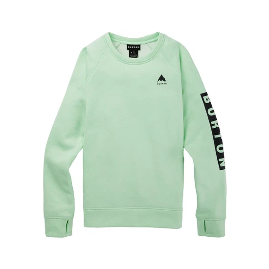 Damska Bluza Aktywna Burton Oak Crew (Jewel Green Heather) FW23_5