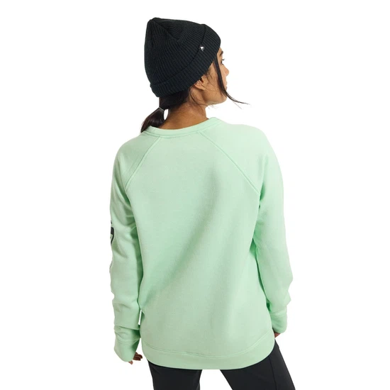 Damska Bluza Aktywna Burton Oak Crew (Jewel Green Heather) FW23_2 thumbnail