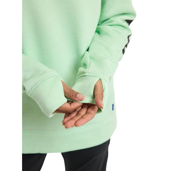 Damska Bluza Aktywna Burton Oak Crew (Jewel Green Heather) FW23_3 thumbnail