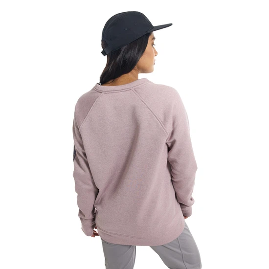 Damska Bluza Aktywna Burton Oak Crew (Elderberry Heather) FW24_2